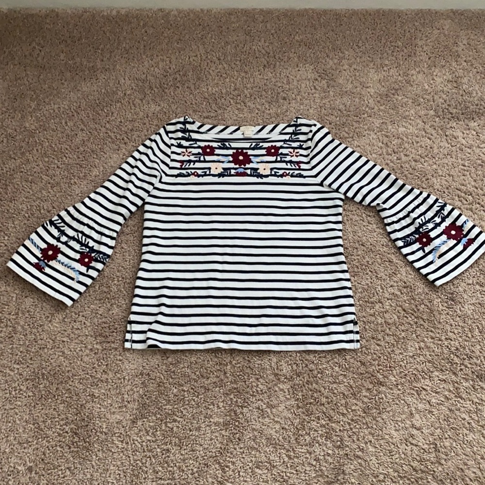 J crew half sleeve Blouse